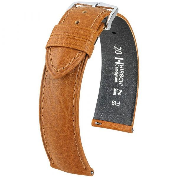 Hirsch Camelgrain L watch strap 01009010-2-22