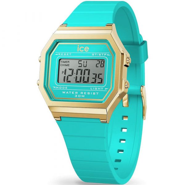 Ice Watch Digit Retro Blue Curacao women's watch 32mm 022055