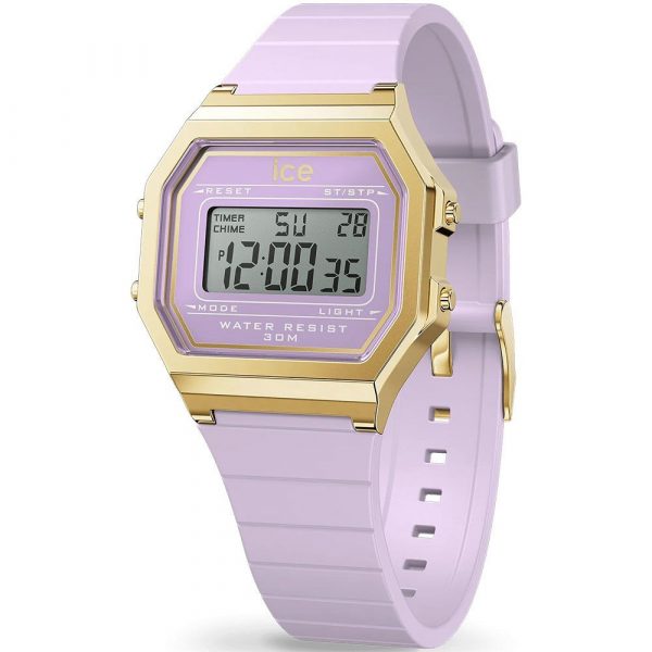 Ice Watch Digit Retro Lavender Petal women's watch 32mm 022061