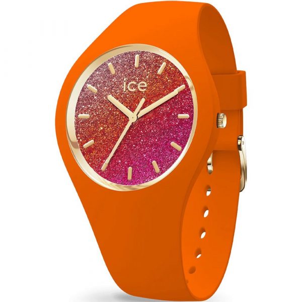 Ice Watch Glitter Orange Summer women's watch 37mm 022574