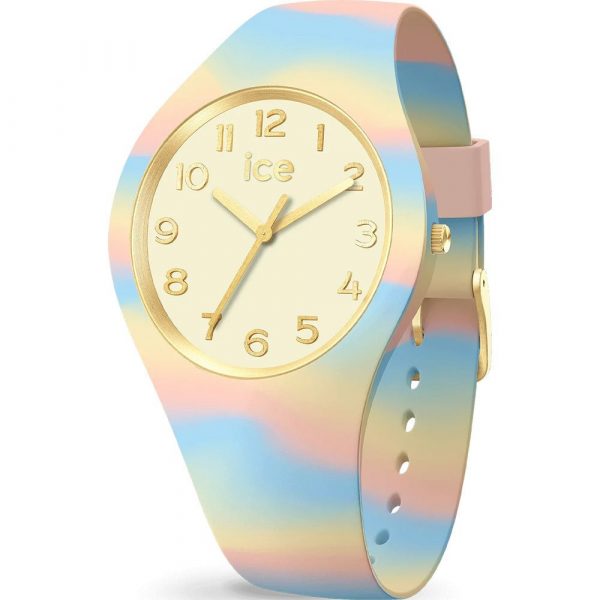 Ice Watch Tie and Dye Pastel Blue women's watch 34mm 022598