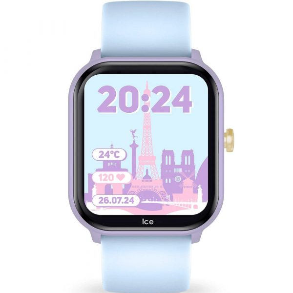 Ice Watch Smart 2.0 Purple Soft Blue child smart watch 36mm 022801