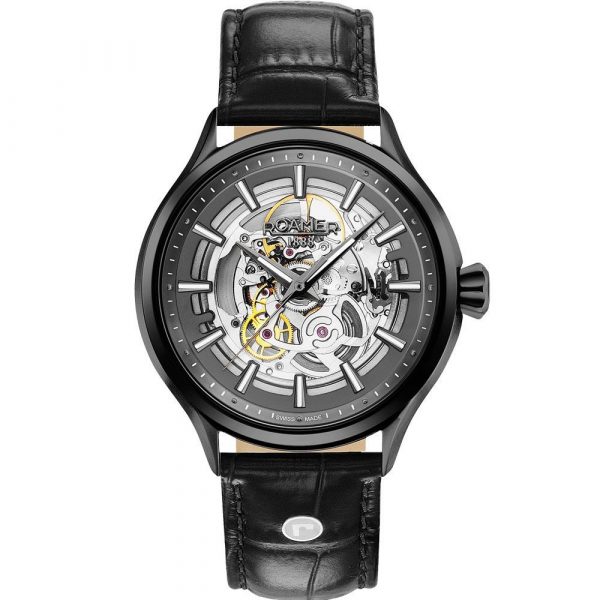 Roamer Competence Skeleton III men's watch 101663 40 55 05N