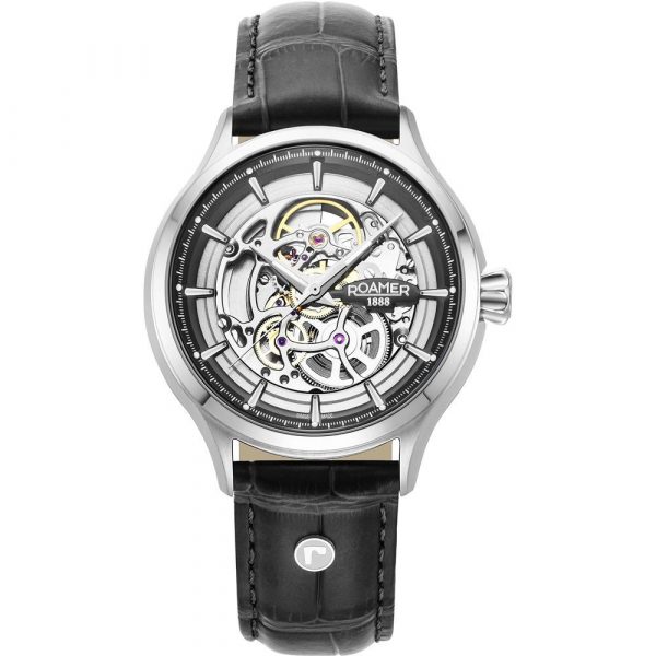 Roamer Competence Skeleton IV men's watch 101984 41 85 05