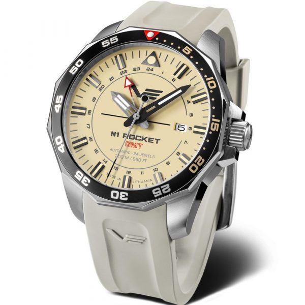 Vostok Europe N1 Rocket GMT men's watch NH34A-225A713-SBE