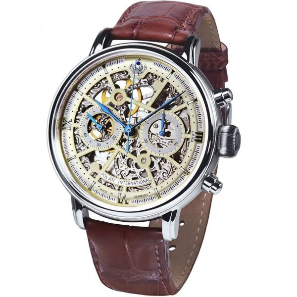 Poljot International Nicolai II Skeleton Limited Edition men's watch 2901.194S012