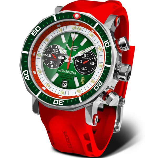 Vostok Europe Lunokhod 2 Hungary Limited Edition 100 piecemeal edition men's watch 620AHUN