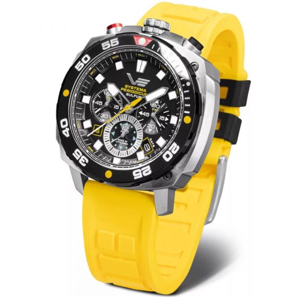 Vostok Europe Systema Periodicum Sulfur men's watch VK67-650E725