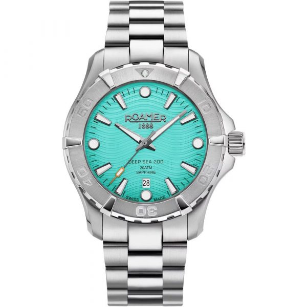 Roamer Deep Sea Tiffany Blue men's watch 860833 41 05 70