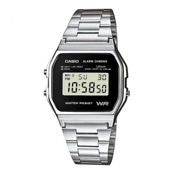 Casio Retro men's watch A158WEA-1EF