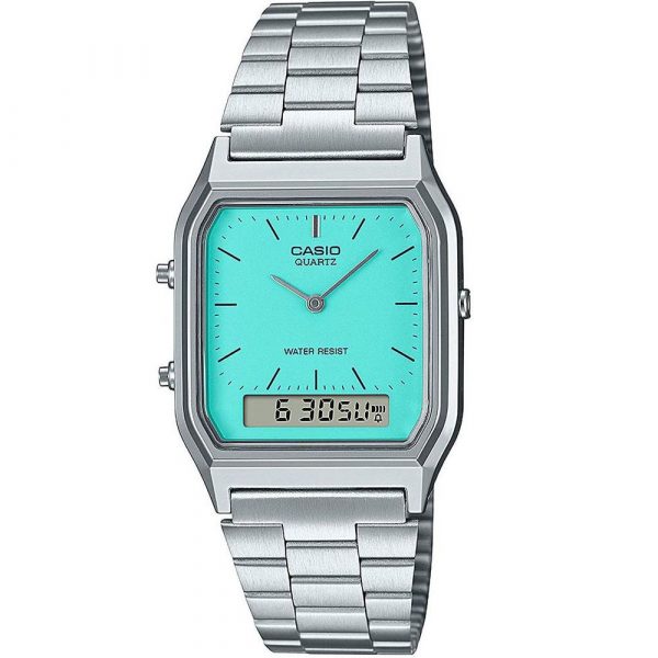 Casio Vintage Tiffany unisex watch AQ-230A-2A2MQYES