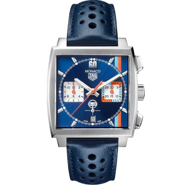 Tag Heuer Monaco X Gulf Special Edition Heuer 02 men's watch CBL2115.FC6494