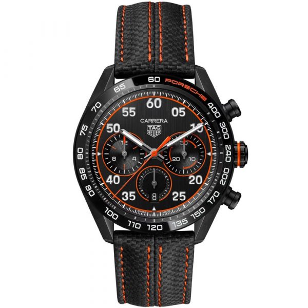 Tag Heuer Carrera Porsche Orange Racing Chronograph Special Edition men's watch CBN2A1M.FC6526