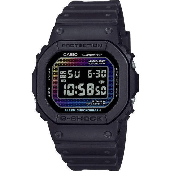 Casio G-Shock Rainbow Brick Wall men's watch DW-5600RW-1ER