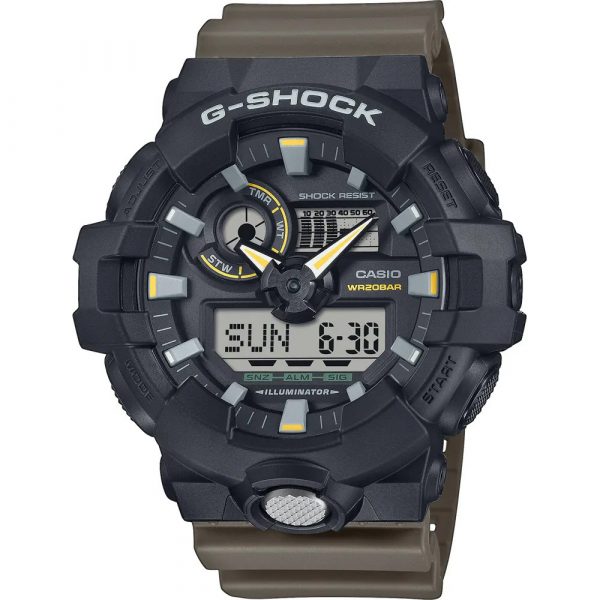 Casio G-Shock Two Tone Utility Colours men's watch GA-710TU-1A3ER