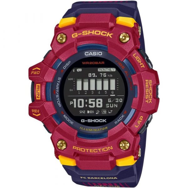 Casio G-Shock G-Squad FC Barcelona Matchday Limited Edition men's watch GBD-100BAR-4ER