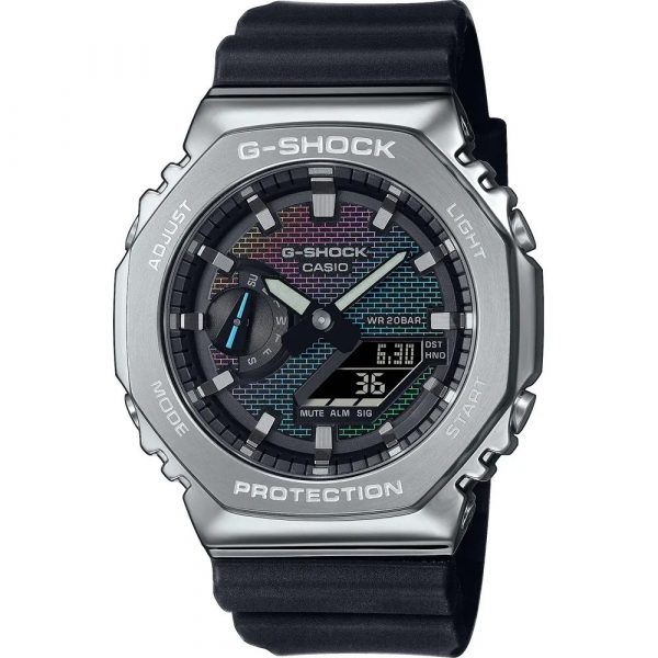 Casio G-Shock Rainbow Brick Wall men's watch GM-2100RW-1AER