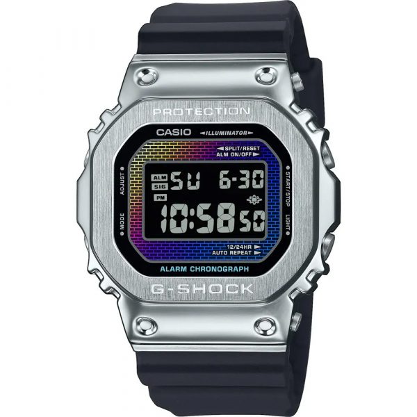 Casio G-Shock Rainbow Brick Wall men's watch GM-5600RW-1ER