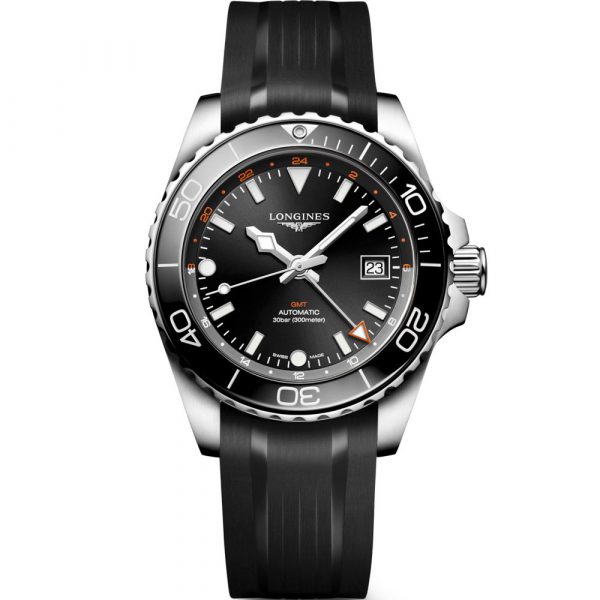 Longines HydroConquest GMT men's watch L3.790.4.56.9