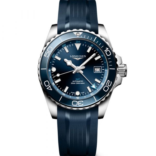 Longines HydroConquest GMT men's watch L3.790.4.96.9