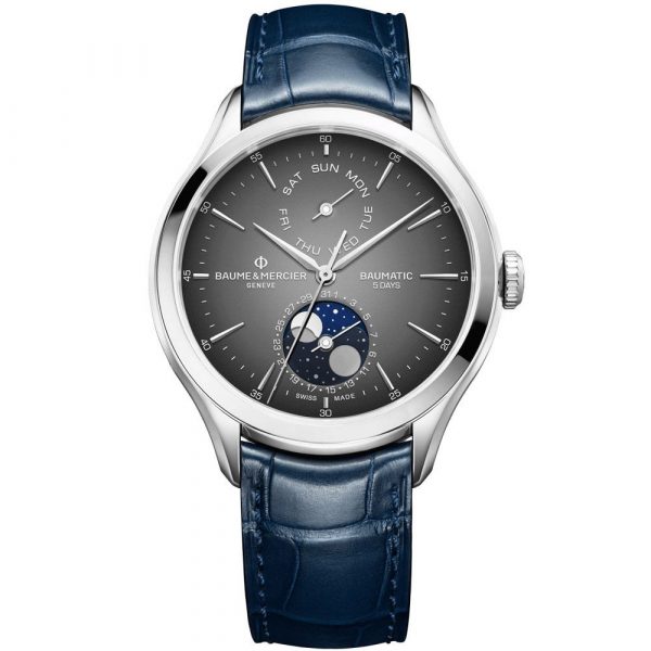 Baume & Mercier Clifton Moon Phase Baumatic men's watch M0A10548