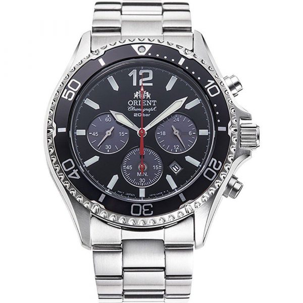 Orient Mako Solar Chronograph men's watch RA-TX0202B10B