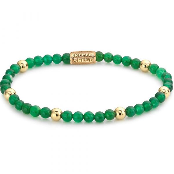 Rebel & Rose Green Harmony female bracelet S RR-40067-G-S