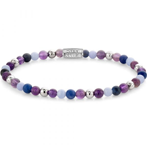 Rebel & Rose Are Violets Blue female bracelet S RR-40102-S-S