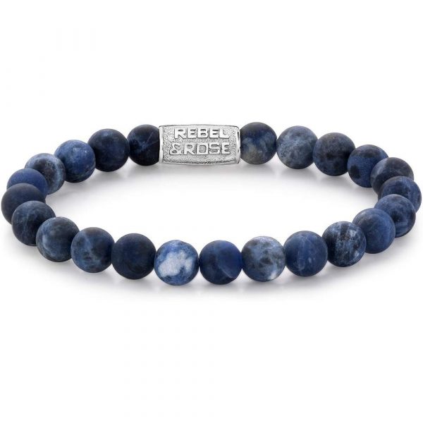 Rebel & Rose Matt Midnight man bracelet L RR-80022-S-L