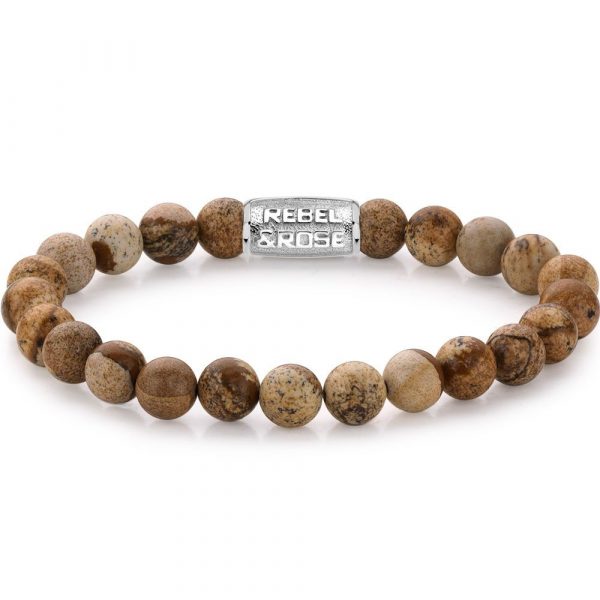 Rebel & Rose Woodstock man bracelet M RR-80027-S-M