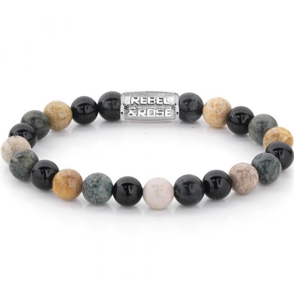 Rebel & Rose Autumn Storm man bracelet M RR-80051-S-M