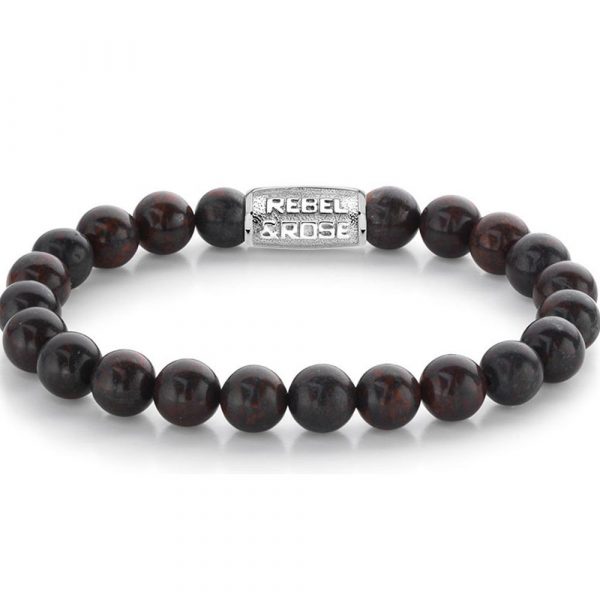 Rebel & Rose Red-brown Sugar man bracelet L RR-80074-S-L