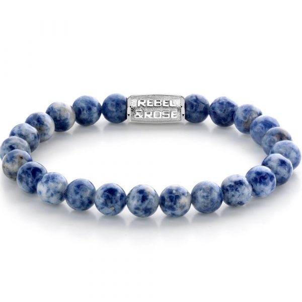 Rebel & Rose Dutch Delfts Blue man bracelet L RR-80079-S-L