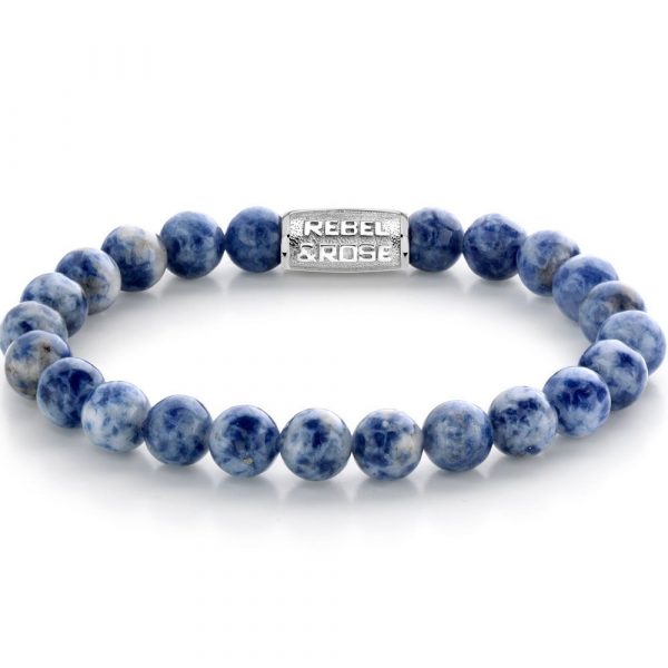 Rebel & Rose Dutch Delfts Blue man bracelet M RR-80079-S-M