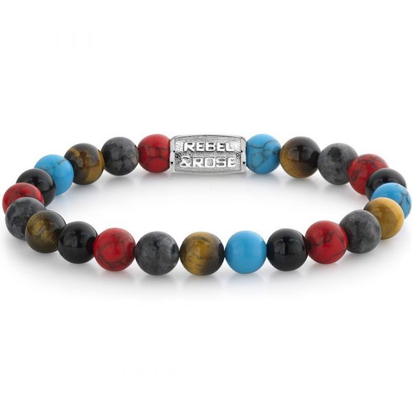 Rebel & Rose Red Hot Summer man bracelet L RR-80083-S-L