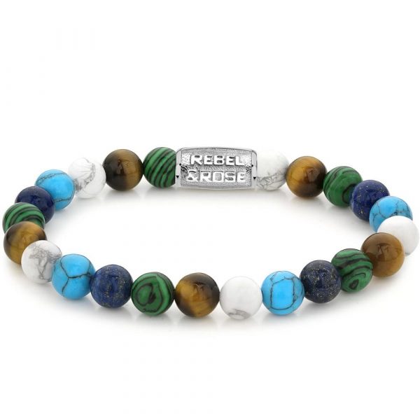 Rebel & Rose More Colours Than Most man bracelet L RR-80090-S-L