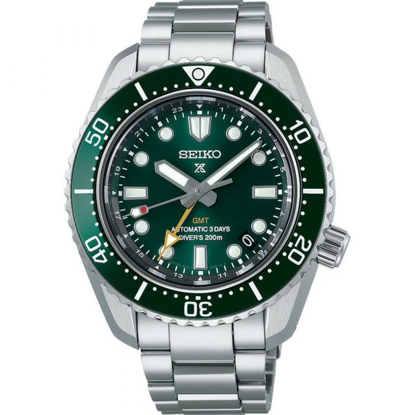 Seiko Prospex 'Marine Green' GMT men's watch SPB381J1