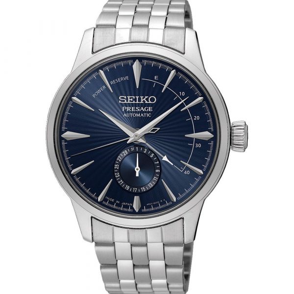 Seiko Presage Cocktail Time Blue Moon" Power Reserve men's watch SSA347J1"