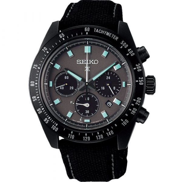 Seiko Prospex Black Series Night Vision Solar Speedtimer Chronograph men's watch SSC923P1