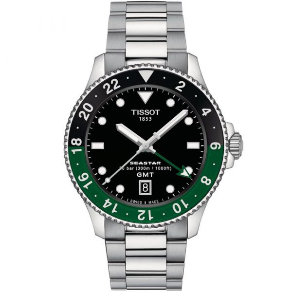 Tissot T-Sport Seastar 1000 GMT men's watch T120.852.11.051.00