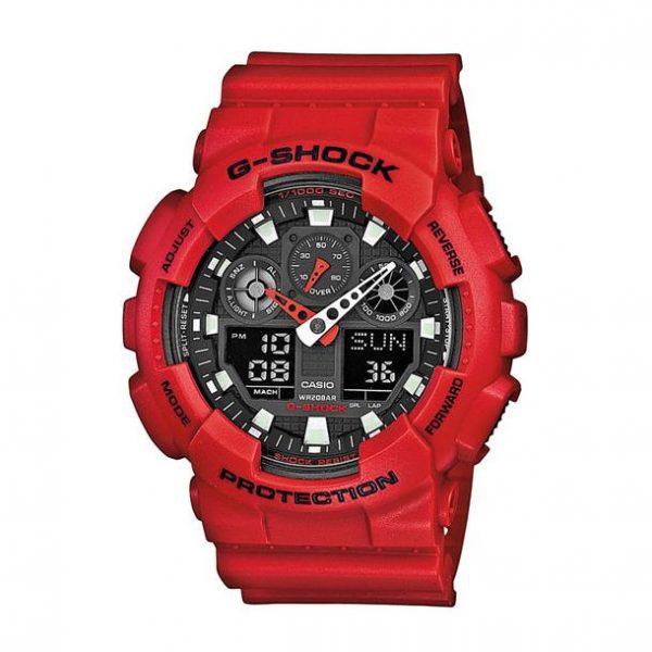 Casio G-Shock men's watch GA-100B-4AER