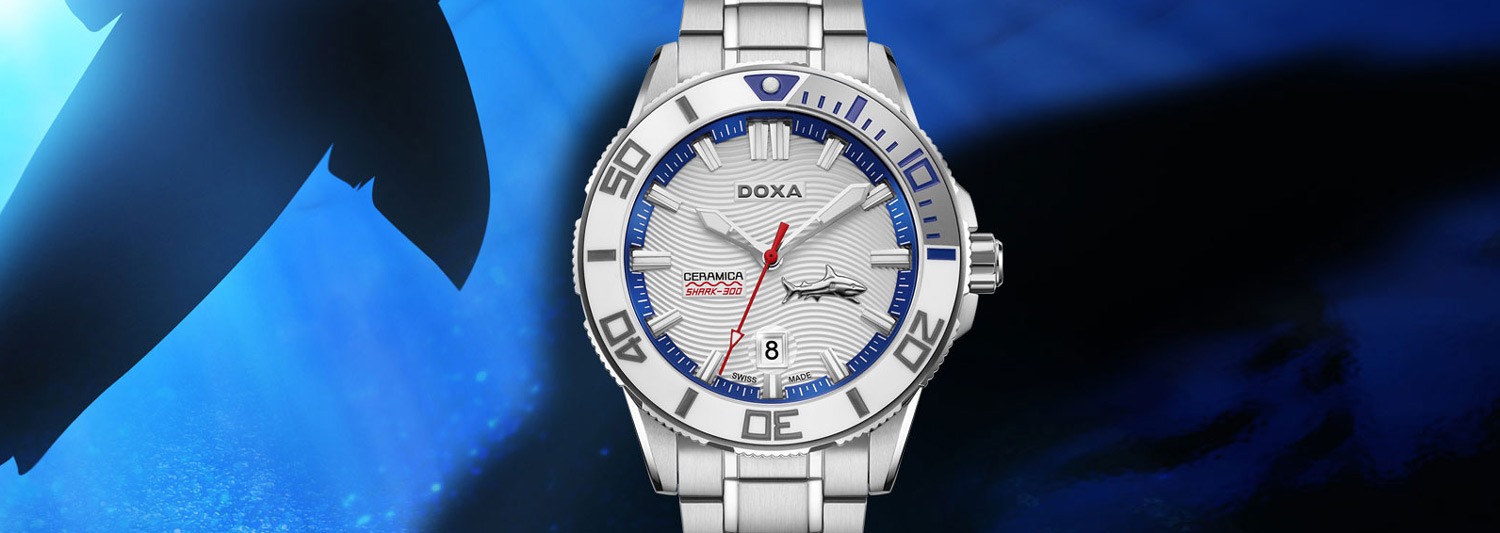 Doxa Shark Ceramica D200SWH men's watch